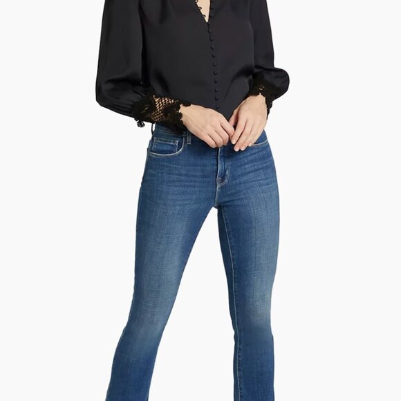 L'AGENCE  Ava Lace Cuff Blouse - NWT - Picture 3 of 9